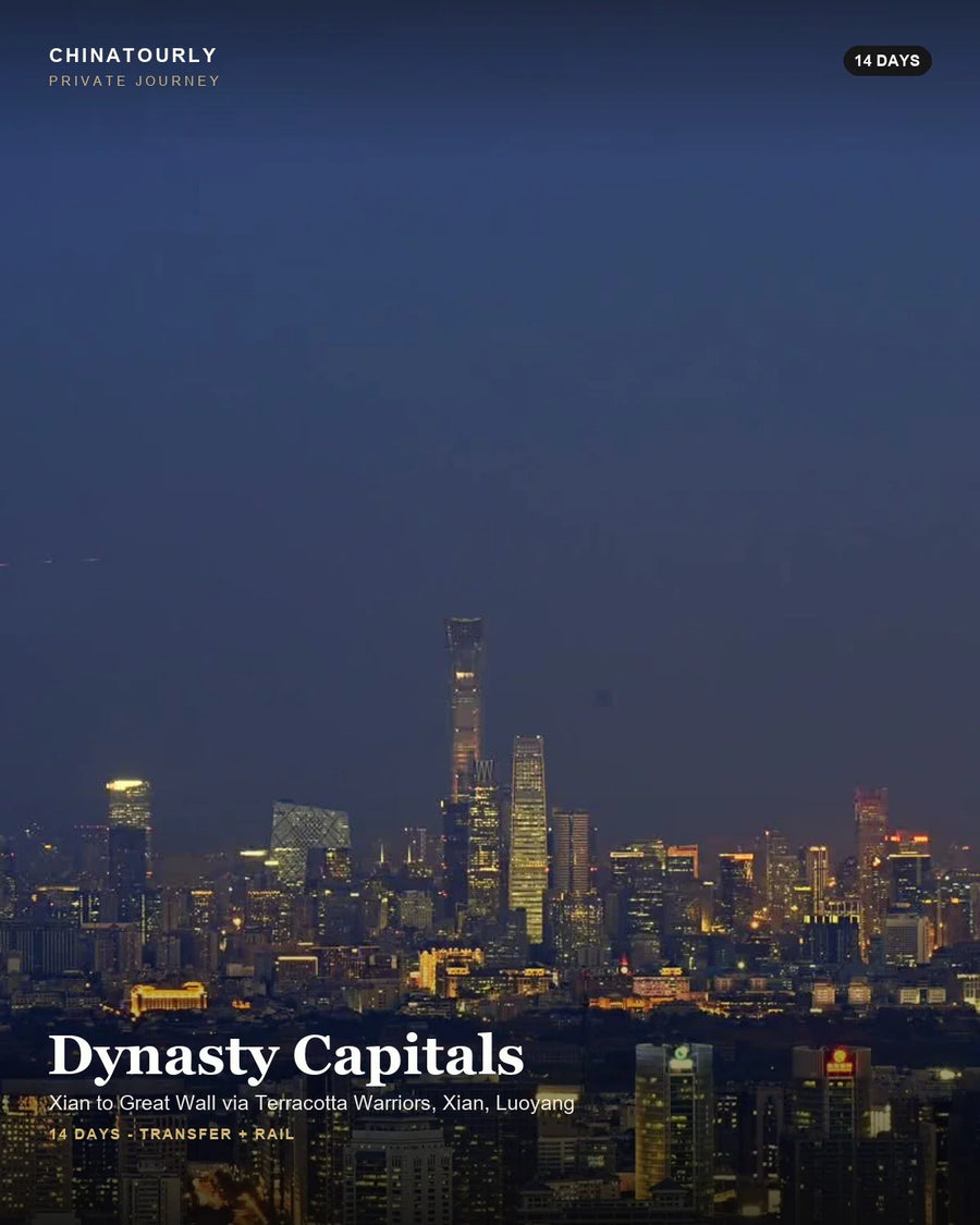 Dynasty Capitals 14 Days route preview
