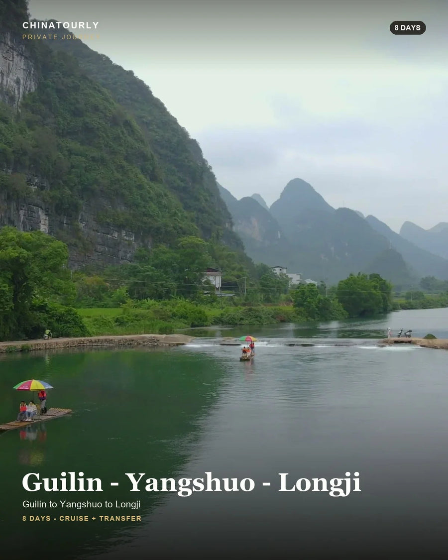 Guilin–Yangshuo–Longji route preview