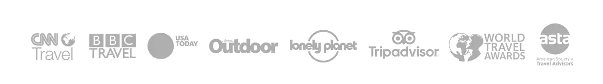 Travel media and industry logos